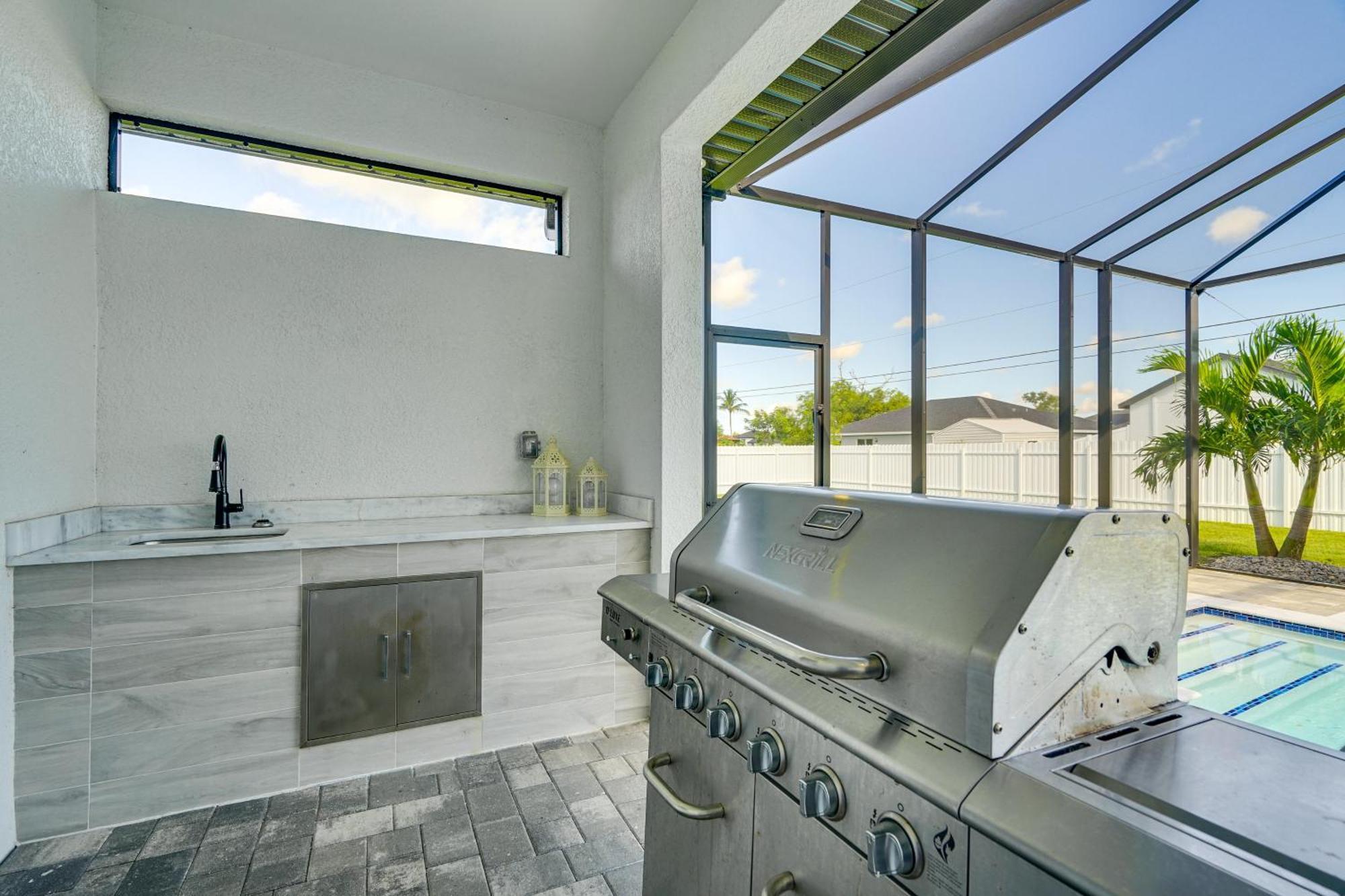 Cape Coral Escape Furnished Lanai And Private Pool! Villa Bagian luar foto