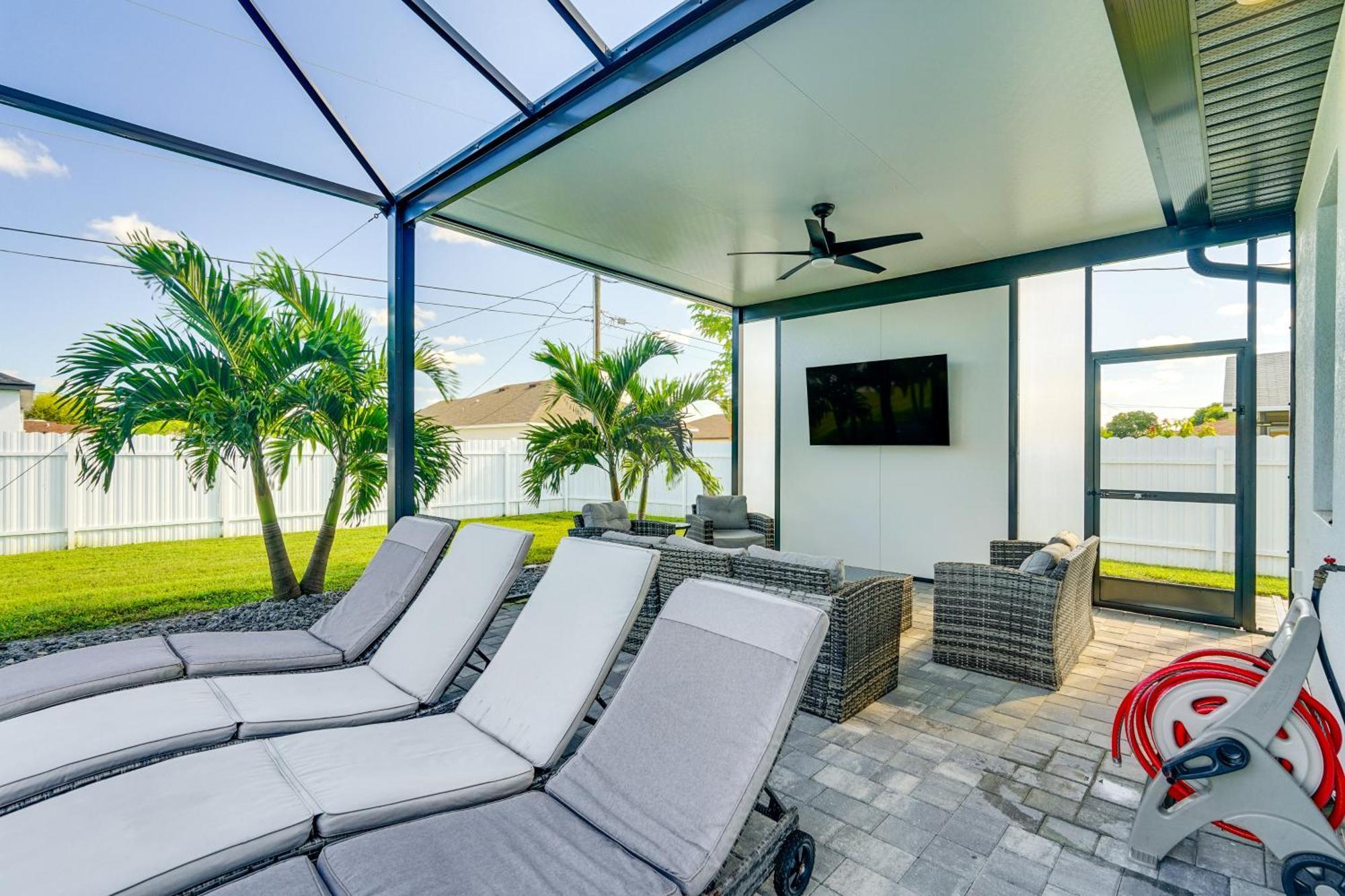 Cape Coral Escape Furnished Lanai And Private Pool! Villa Bagian luar foto