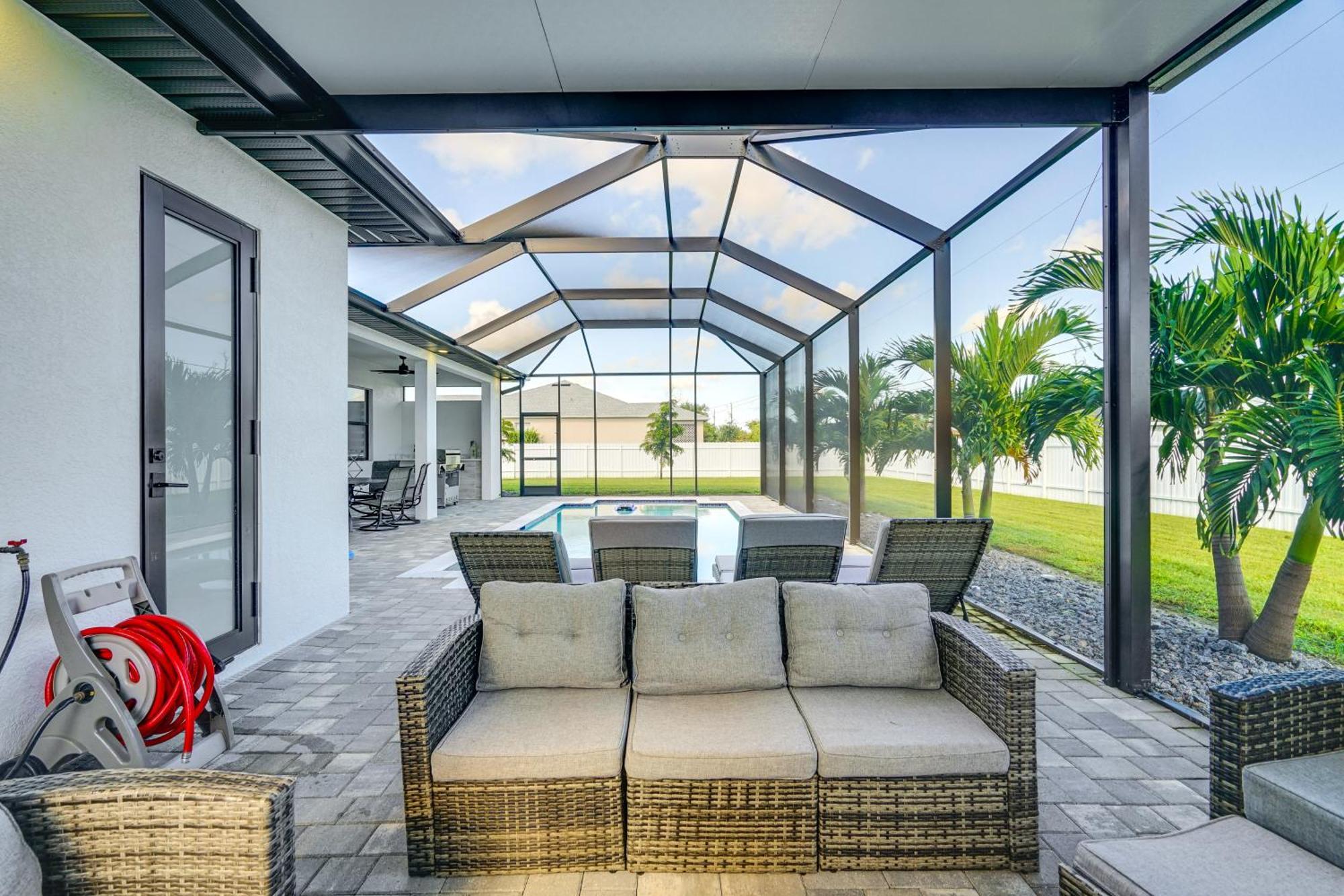 Cape Coral Escape Furnished Lanai And Private Pool! Villa Bagian luar foto